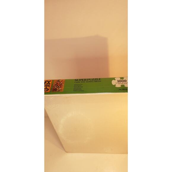 Vintage FX Schmid 1000 Pc Puzzle 98210 Super Puzzle Wildflowers West Germany - Picture 3 of 7